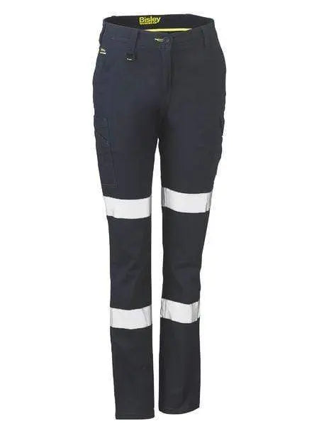 Bisley Women's Taped Cotton Cargo Pants BPL6115T Metro Workwear.